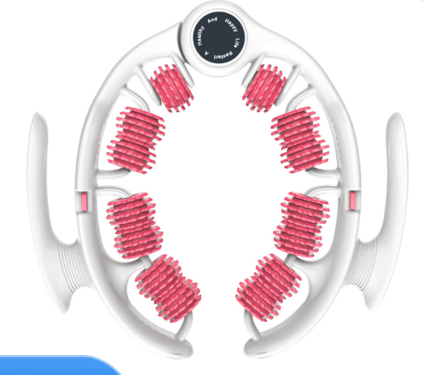 Supplier reference image for Pink 360 Degree Clamp Leg Roller Massager - Deep Tissue Relief for Thighs