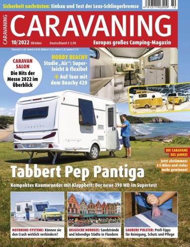 Cover: Caravaning Magazin Oktober No 10 2022 Cover: Caravaning Magazin Oktober No 10 2022