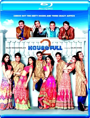  Housefull 2 (2012) Hindi 720p HEVC BluRay x265 AAC ESubs Full Bollywood Movie [850MB] Full Movie Download