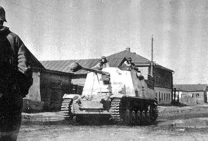 Un Marder II SdKfz 131 SP Pak 40 2 de 7,5 cm Fgst Auf PzKpfw II