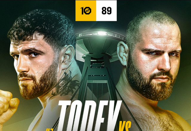 Лазар Тодев срещу Мартин Будай на OKTAGON 89: битка за №1 в тежка категория