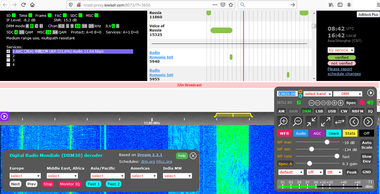 China Natianal Radio 13825