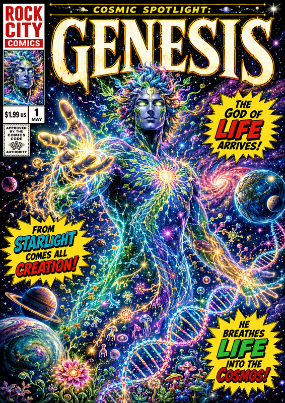 Cosmic Spotlight Genesis 1