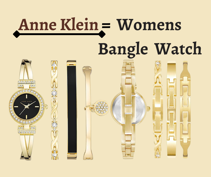 Anne Klein Women's Premium Crystal Accented Bangle Watch. Anne Klein Women's Premium Crystal Accented Bangle Watch.