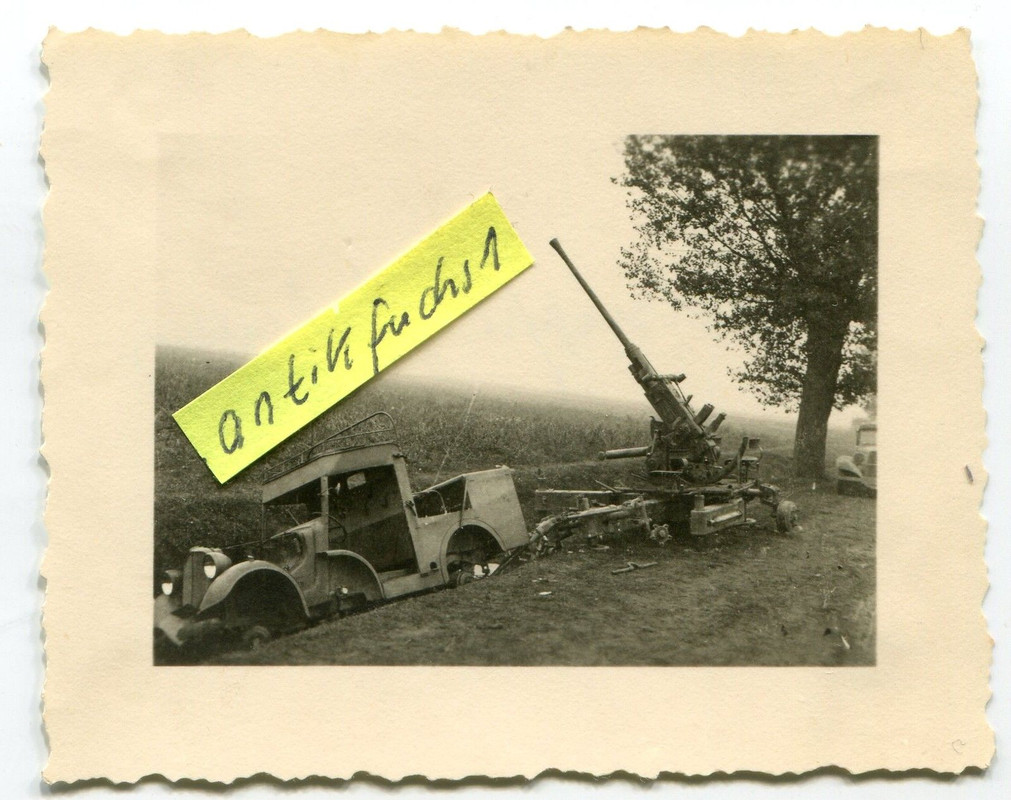 Flak-Geschütz mit LKW-Zugmaschine aus Polen im 2