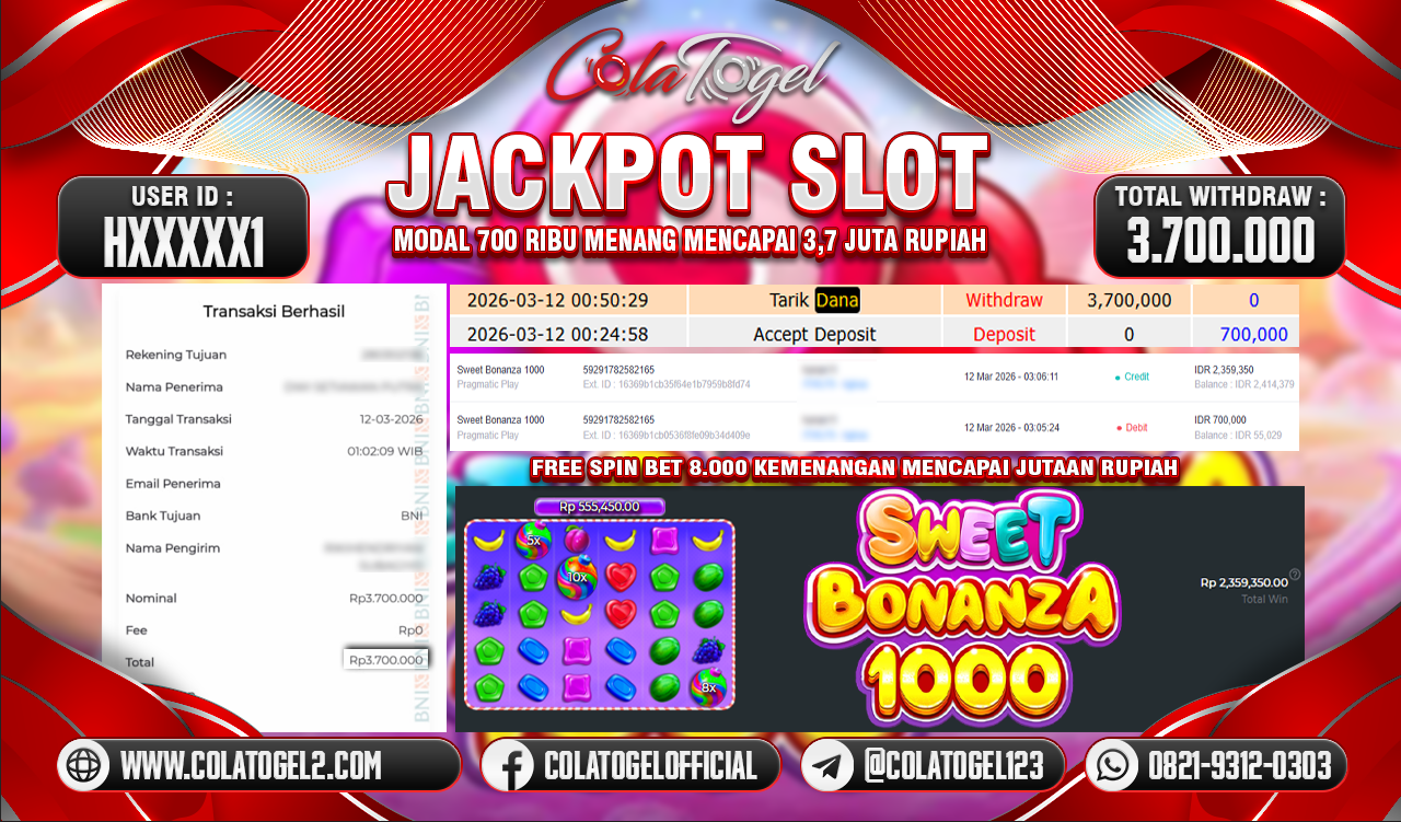 JACKPOT SLOT GACORR!!