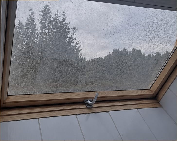 Velux avant nettoyage Perfekt Temiz