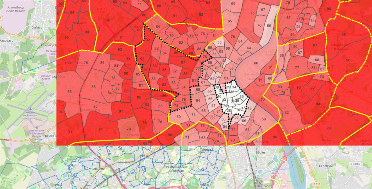contours tmm extrêmes