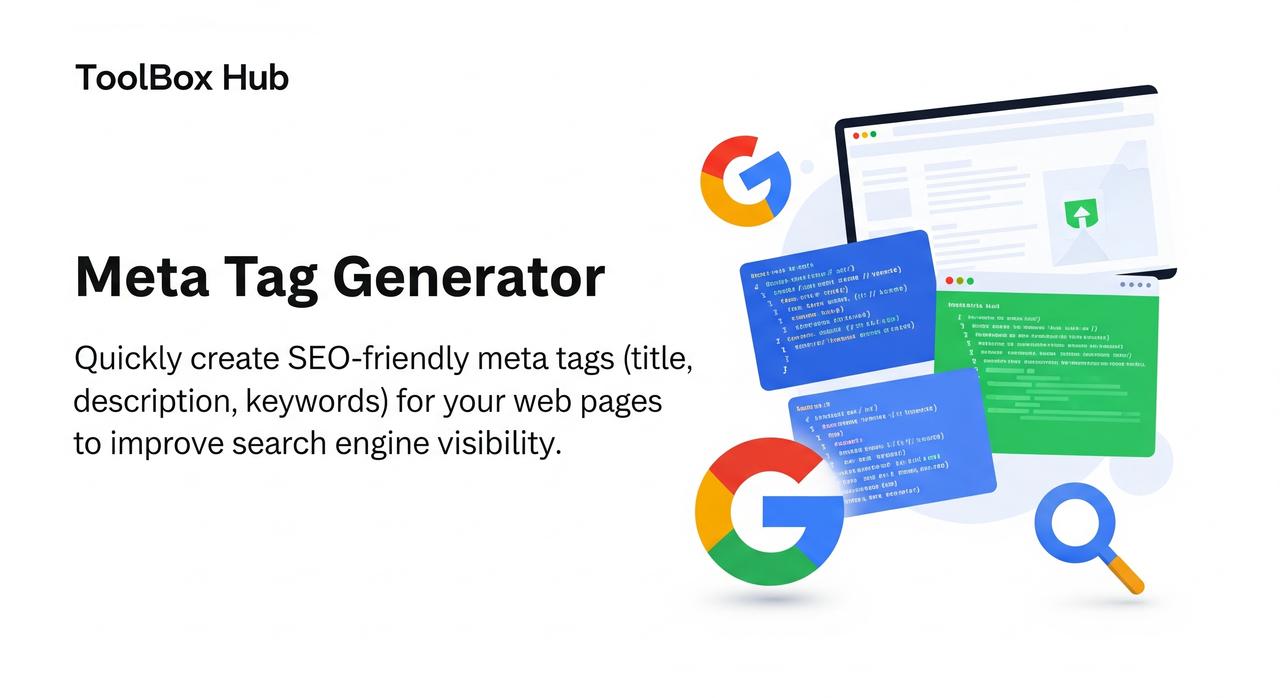 Meta Tag Generator Banner