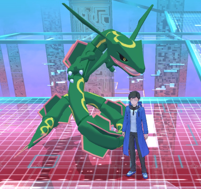 Skin) Rayquaza Shiny [Digimon Story Cyber Sleuth: Complete Edition