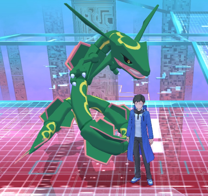 Shiny Rayquaza  respamons-rp-people