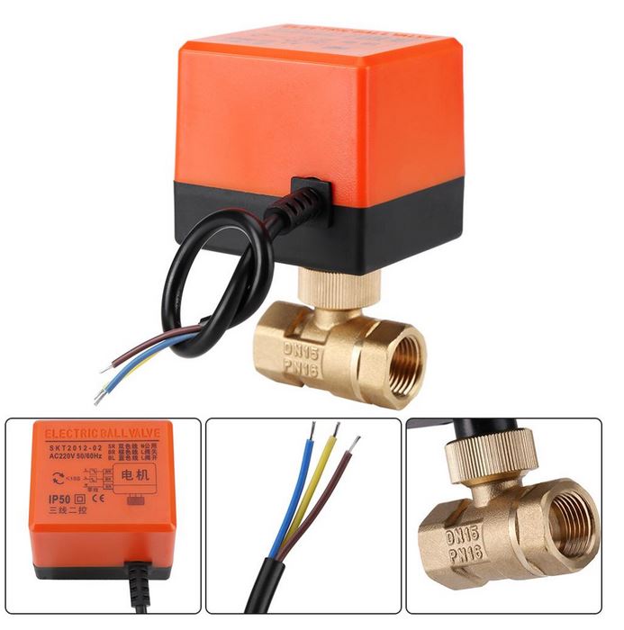 elektrozawór kulowy