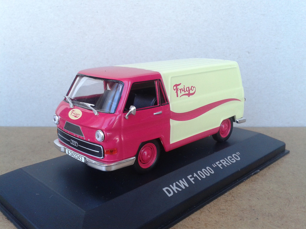 1974 DKW F 1000 D Furgón Metálico “Frigo” (Ixo – nº 20 Furgonetas de Antaño) (2)