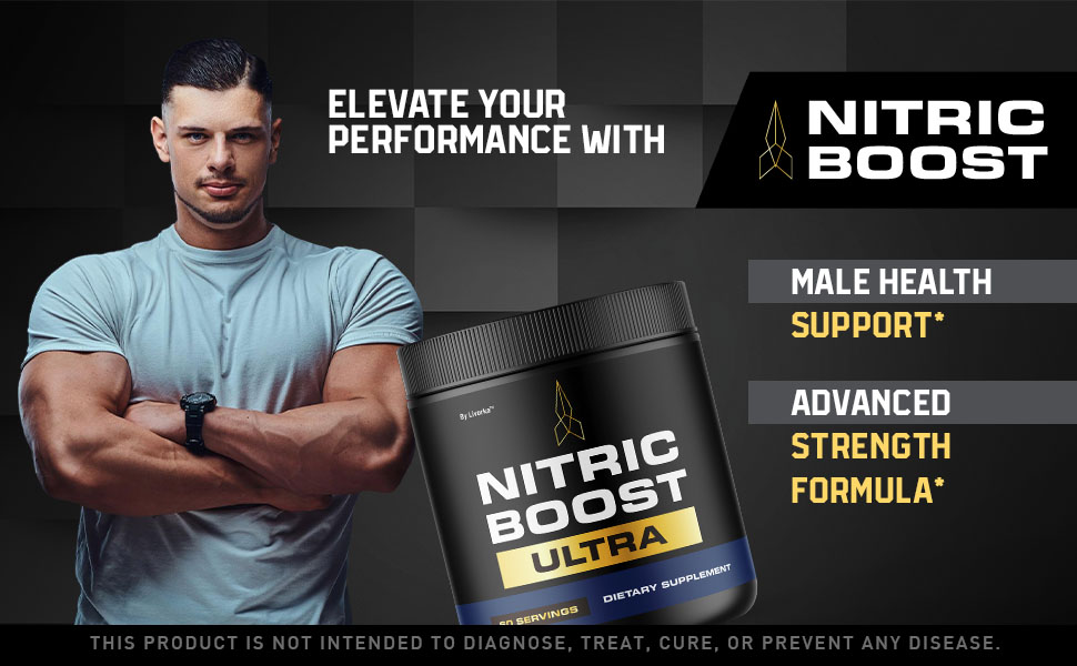 Nitric Boost Ultra - Male Performance Supplement