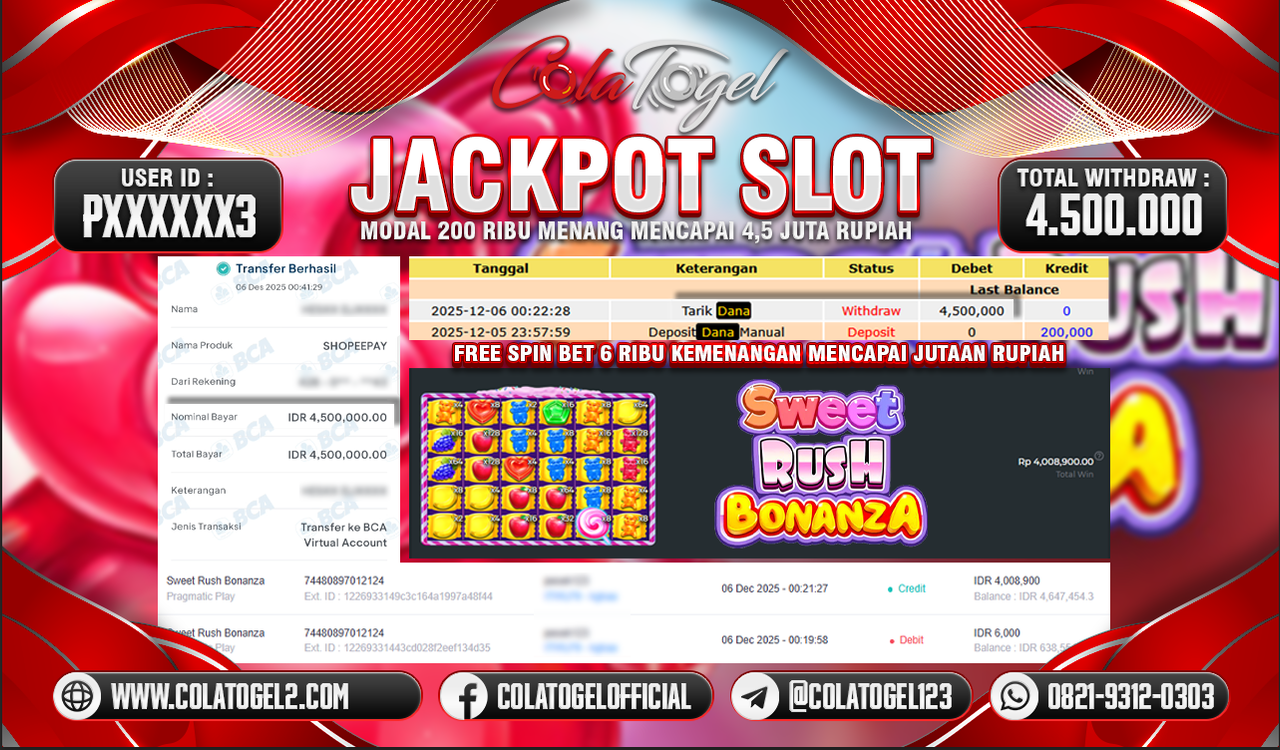 JACKPOT SLOT GACOR!!