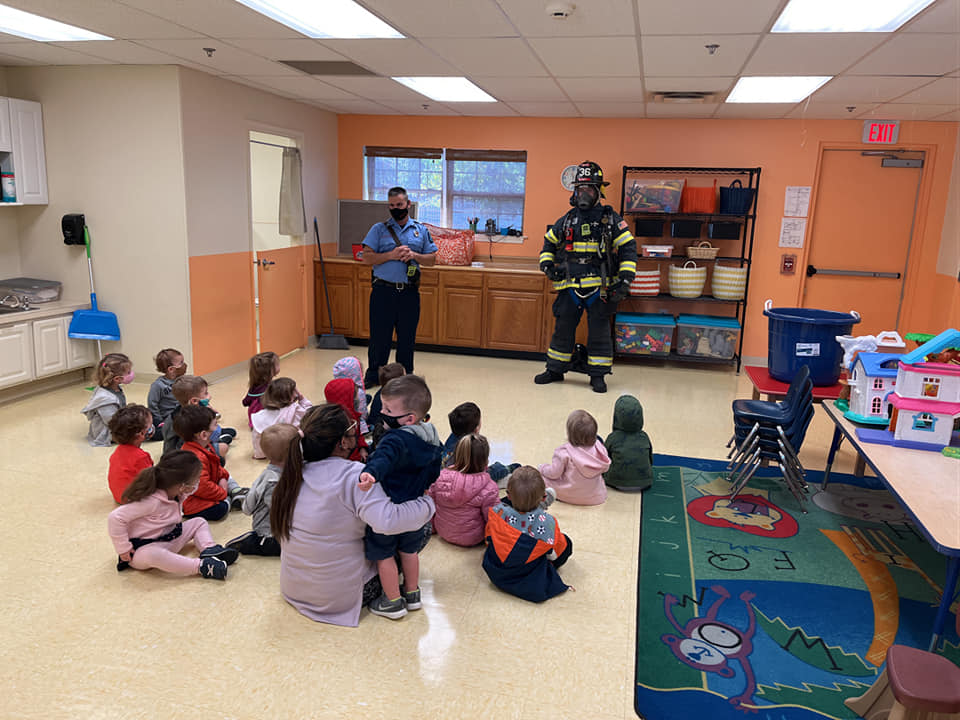Students in play room of Laurel Tree Mount Laurel 