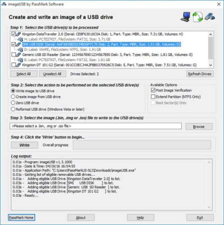 ImageUSB 1.5 Build 1003