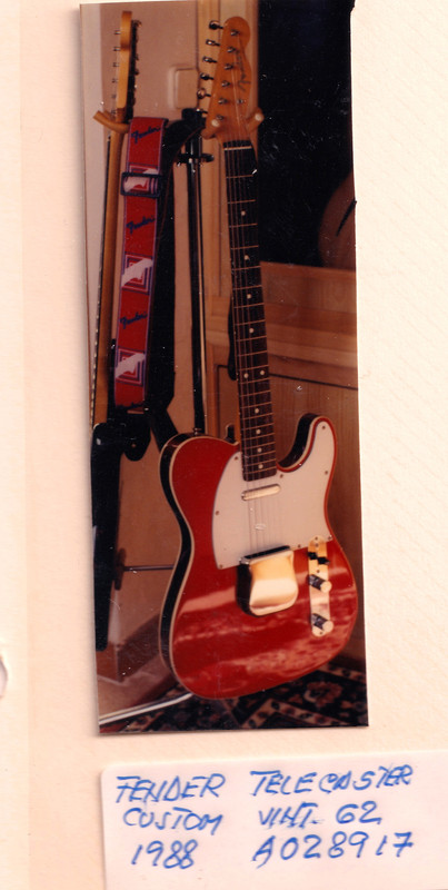 1988 Telecaster Custom Vintage 62 A028917