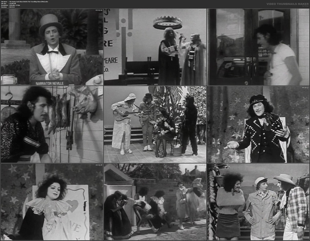 The Aunty Jack Show S01E01 The Travelling Show (Pilot).mkv