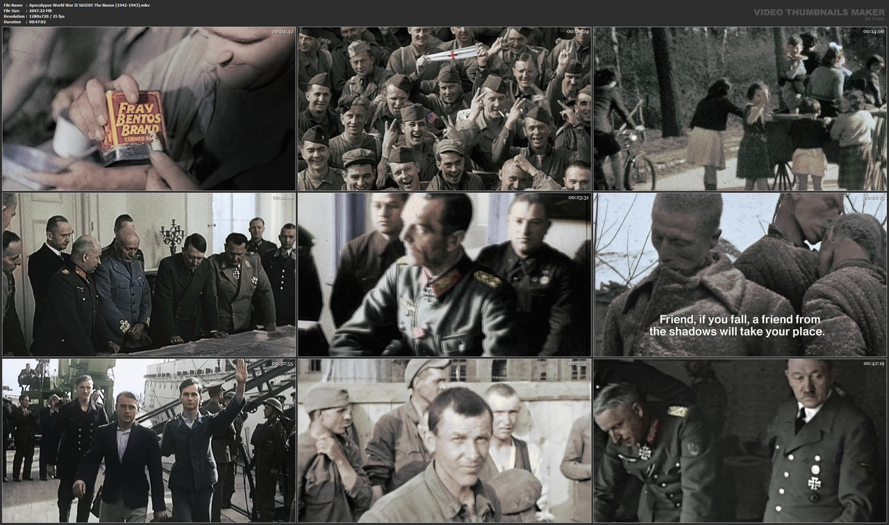 Apocalypse World War II S01E05 The Noose (1942-1943).mkv