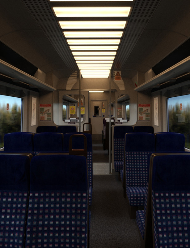 Modern Commuter Carriage Modern Commuter Carriage