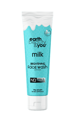 Earth Beauty & You Milk Brightening Face Wash