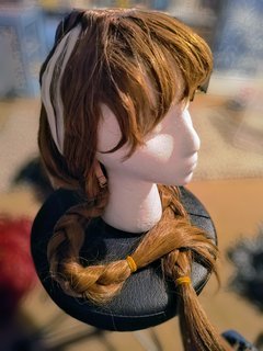 Brown Plaits Wig