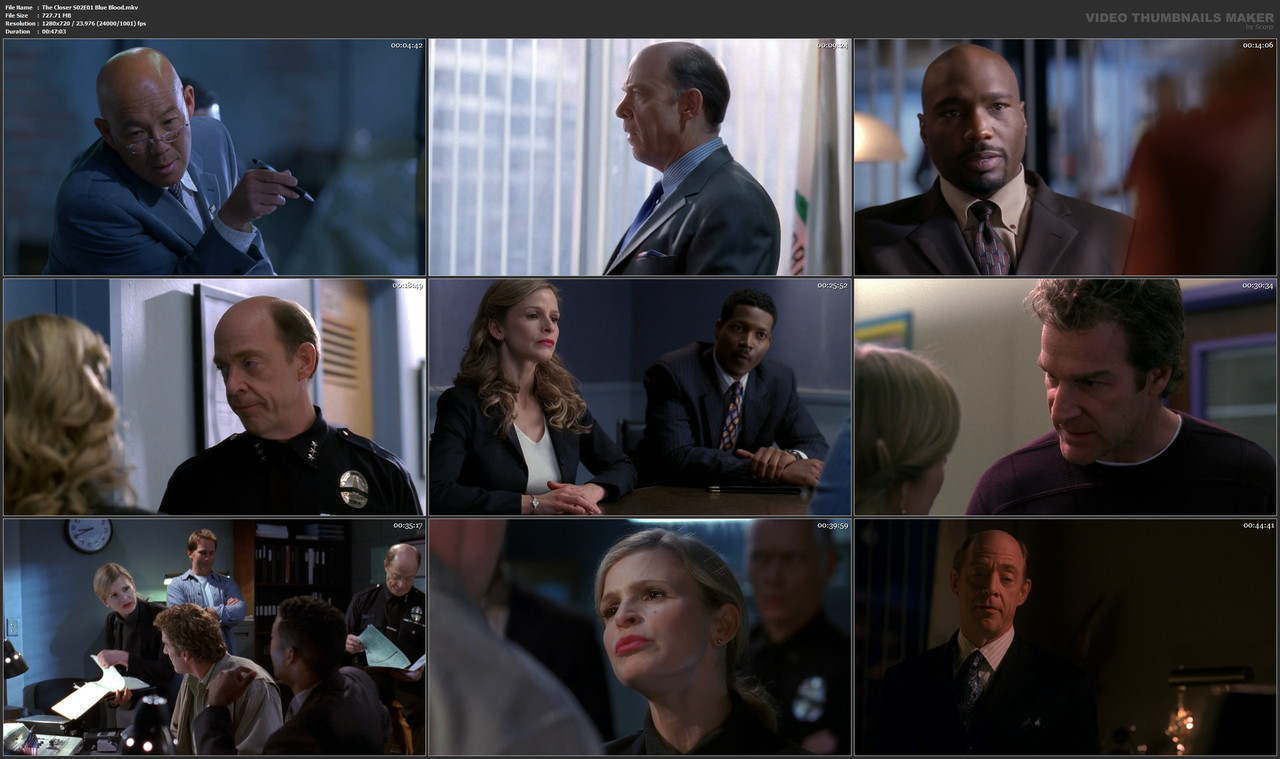 The Closer S02E01 Blue Blood.mkv