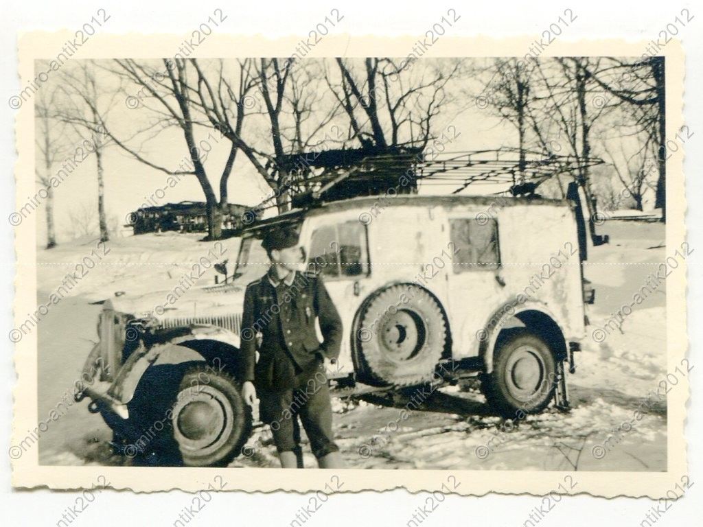 Foto, PKW, Horch Funkkraftwagen (Kfz. 17), Grjas