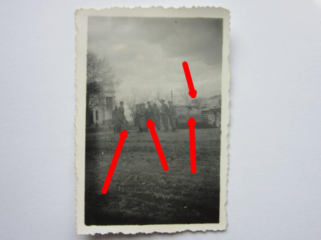 Foto Sturmgeschütz-Abteilung 189 Stug III Langro