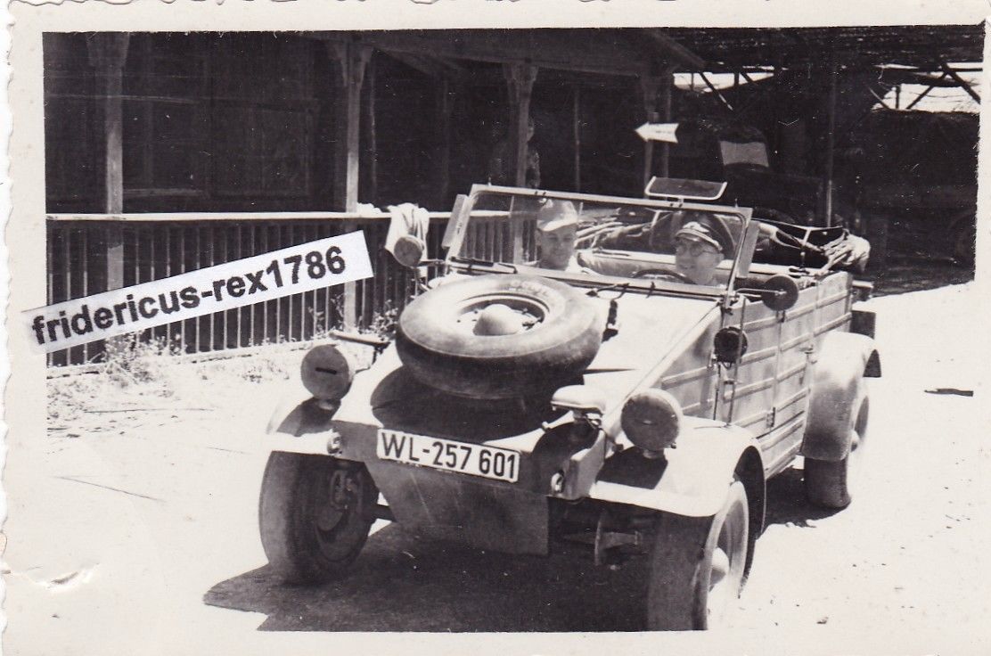 Foto elite LW Kübelwagen Typ 82 camo Südfront Ballonreifen Catan