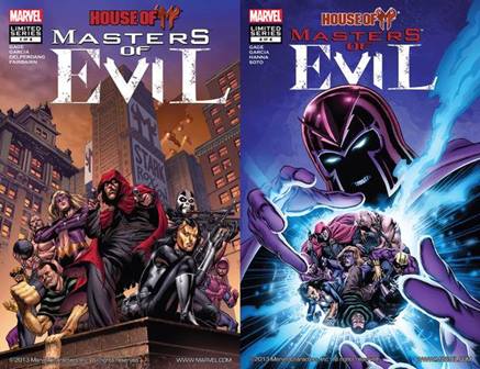 House of M - Master of Evil #1-4 (2008) Complete