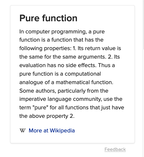 Pure Function