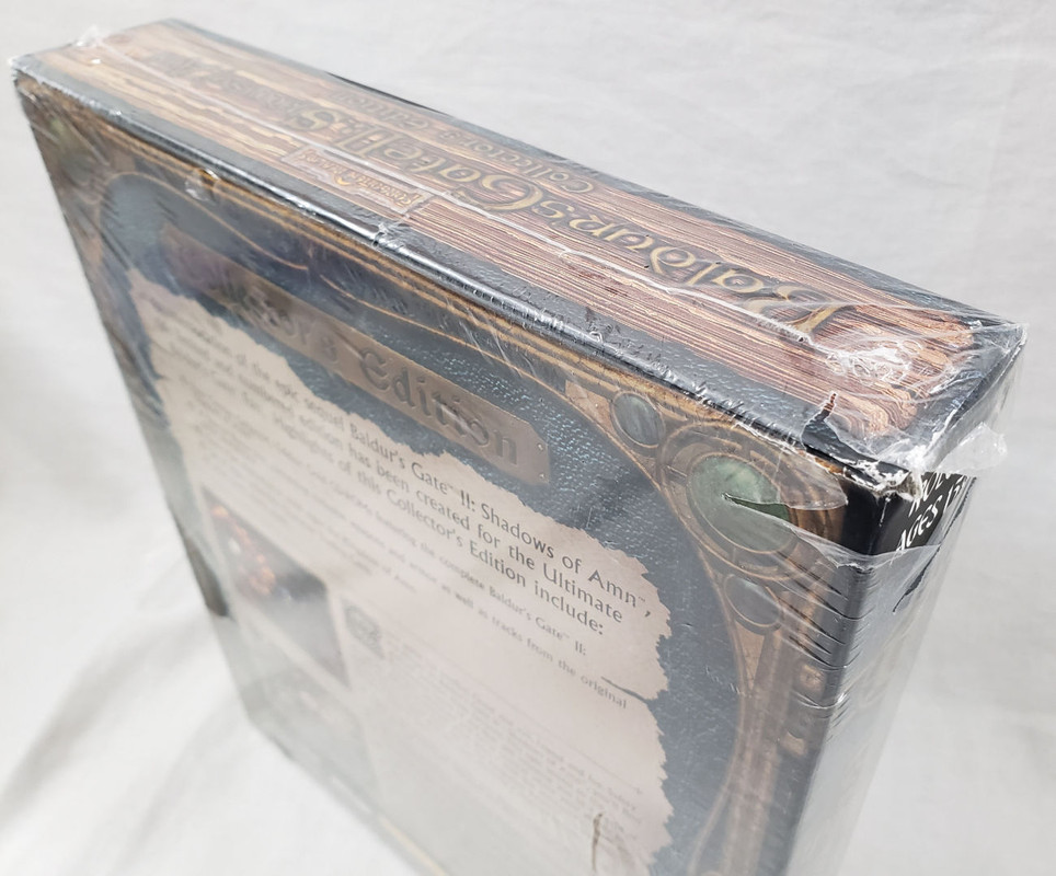 Baldur's Gate II 2 Shadows Amn Collector Edition PC Big Box Baldur's Gate II 2 Shadows Amn Collector Edition PC Big Box