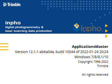 Trimble Inpho Photogrammetryv12.1.1 (x64)