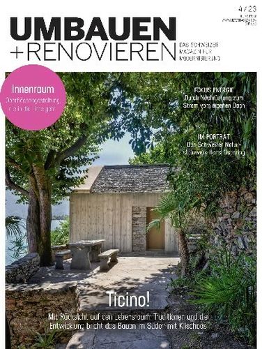 Cover: Umbauen und Renovieren Magazin No 04 2023