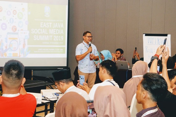 Kepala Biro Humas Jatim Buka EJSMS 2019