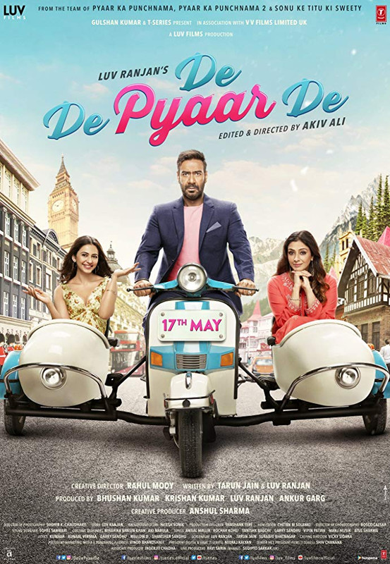 De De Pyaar De (2019) Hindi 480p HDRip x264 450MB ESubs