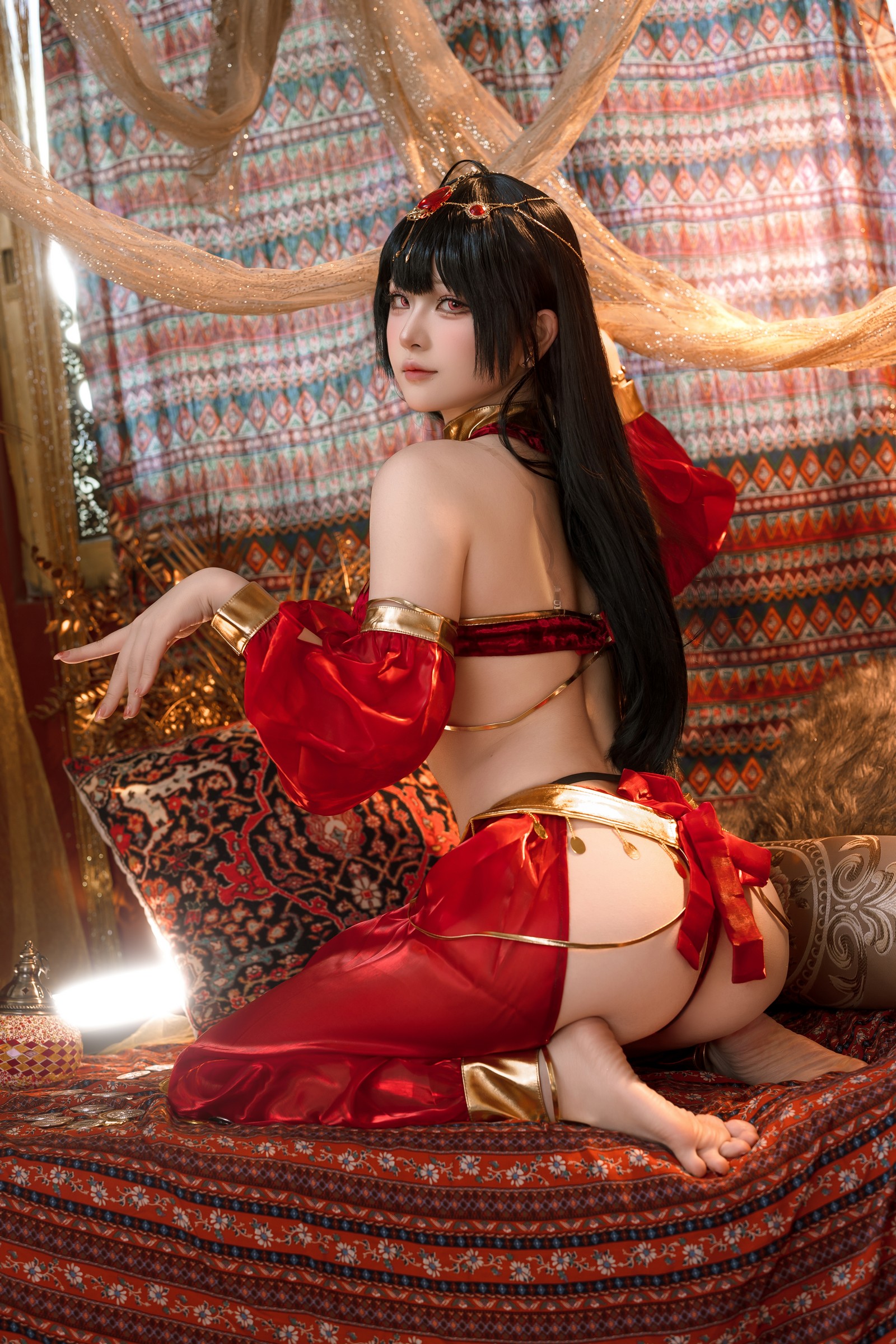 屿鱼 Yuyu 大凤 舞娘 新年特典 Cosplay 写真集（50P｜449MB）插图