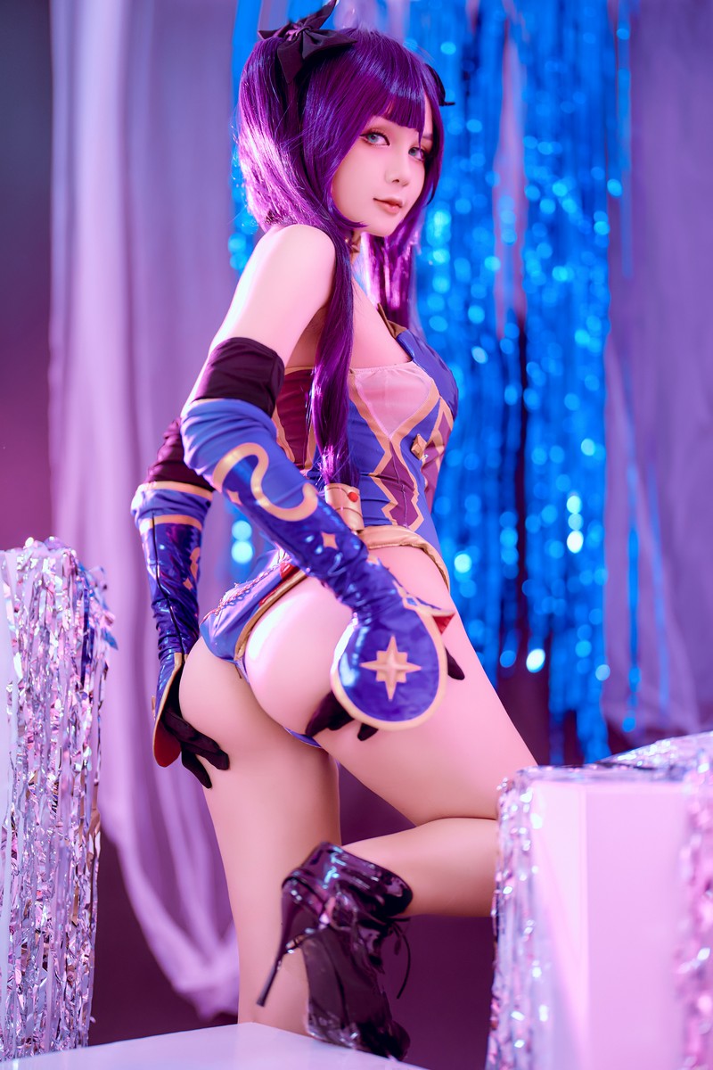 Joyce Lin2x Mona Cosplay 写真图集 33P插图9