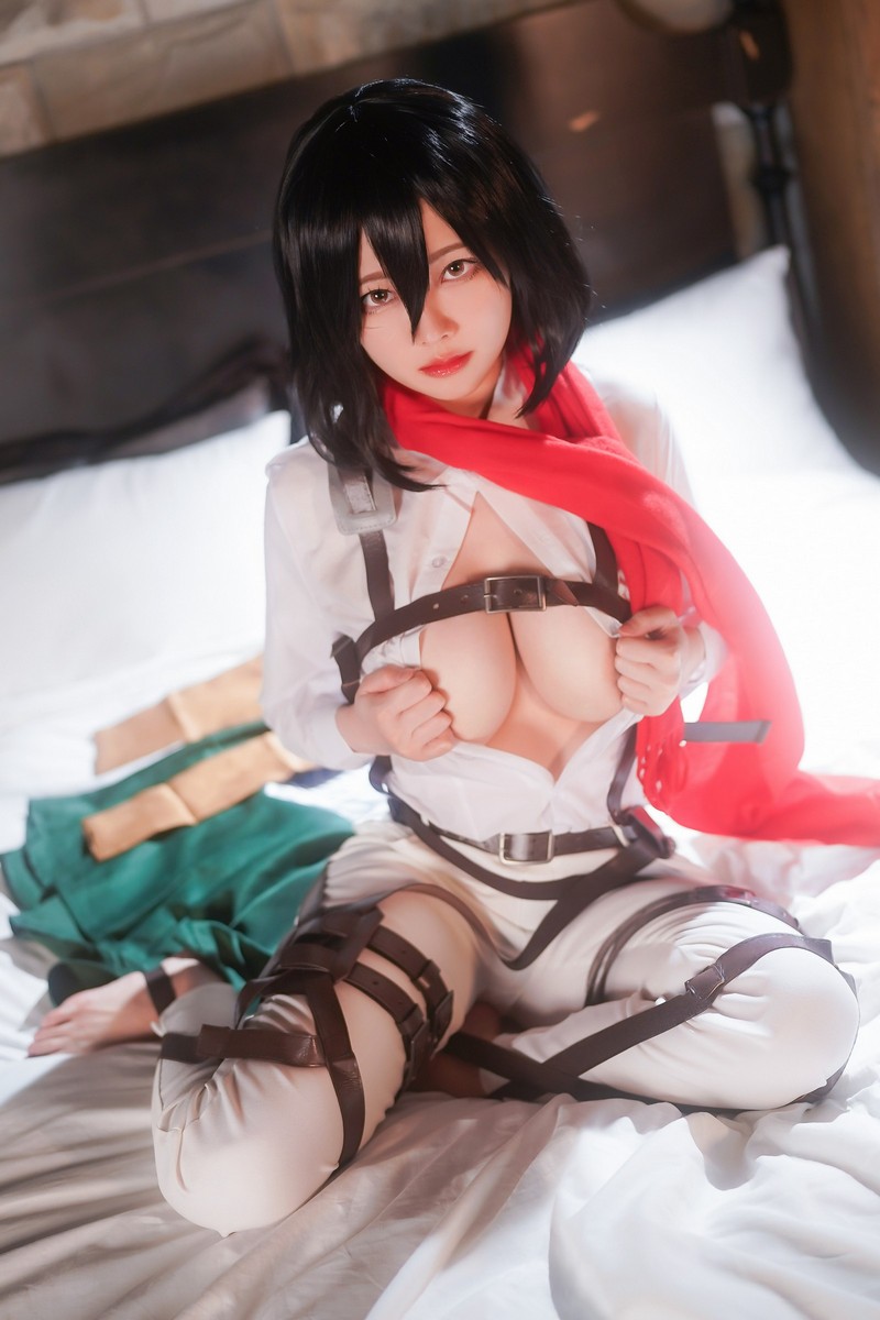 Arty亚缇  Mikasa Ackerman[35P-163.1M]插图5