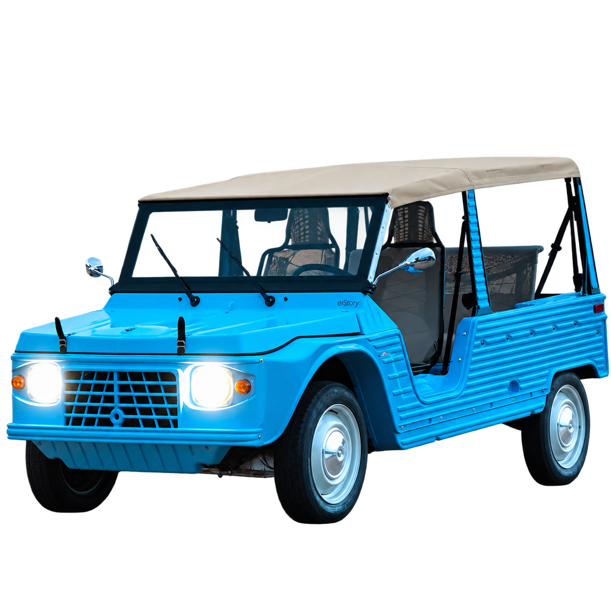 eClassic Cars eStory 4x2 15 kWh, quadricycle électrique