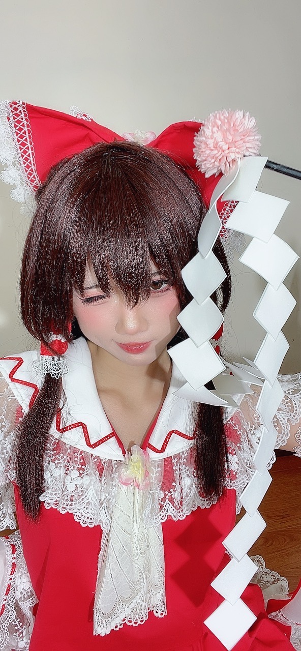 PoppaChan Reimu Hakurei Cosplay (Touhou Project) – 111 Photos 14 Videos 1.13GB插图6