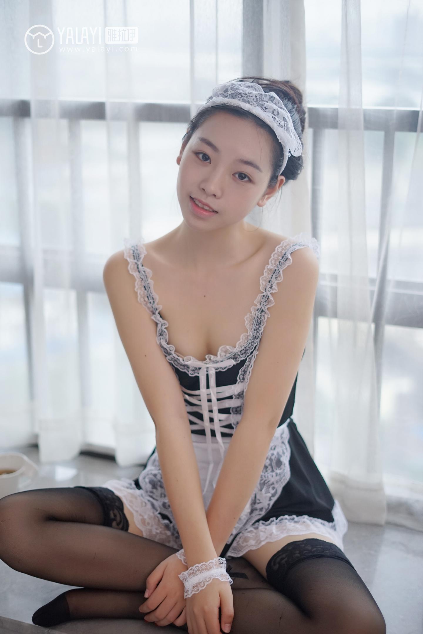 [YALAYI雅拉伊] Y021 严冰冰 - 少女女仆 12