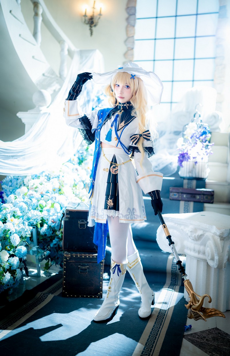 小和甜酒 鸣潮 菲比 Cosplay 高清写真图集 [77P-1.13GB]插图