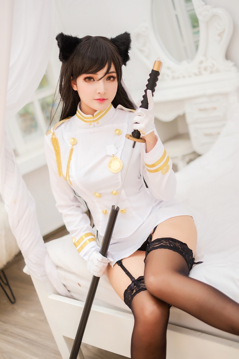 MiMi Chan 爱宕 Atago Cosplay 碧蓝航线写真图集【14P-67.8M】插图7