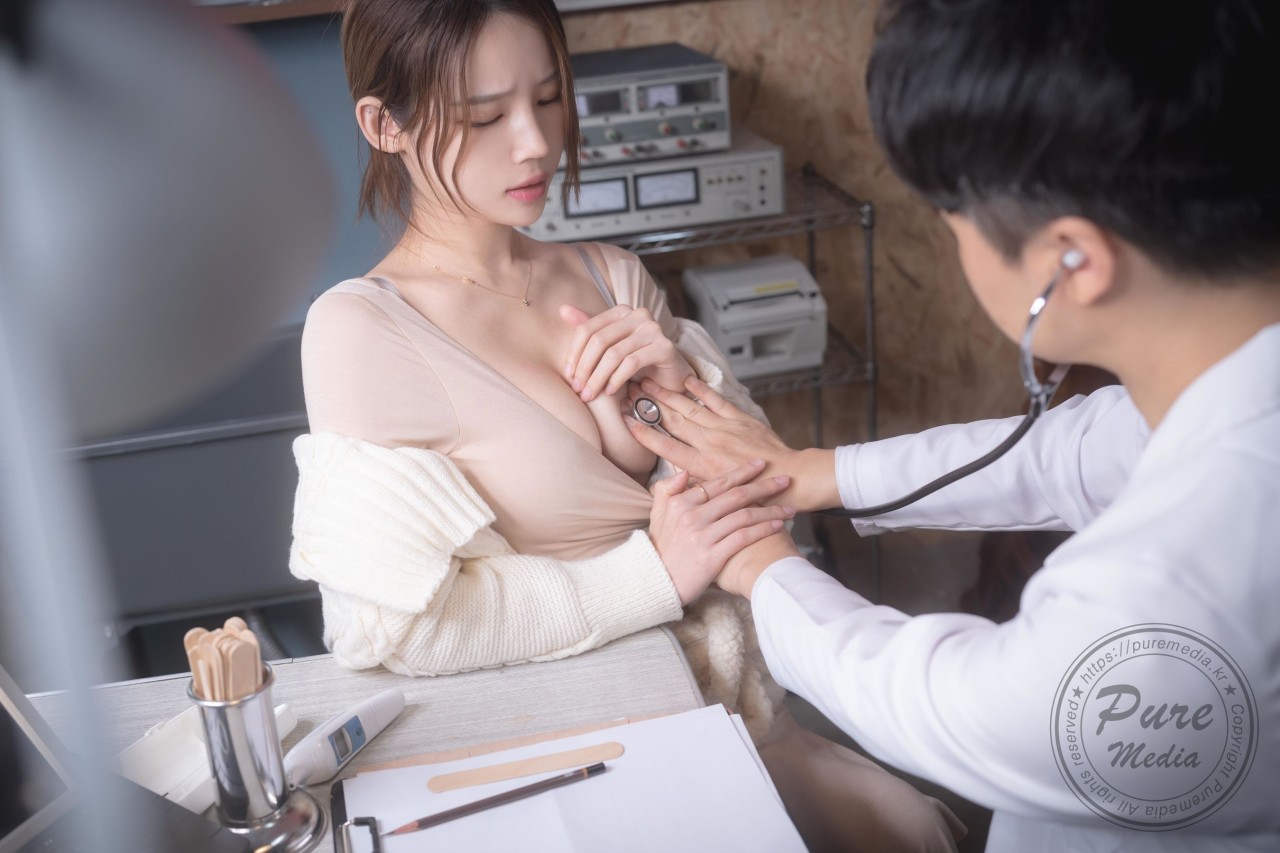 Yeha（예하）《浅色系针织长裙》写真，夜晚街道，温柔与氛围感美女欣赏插图