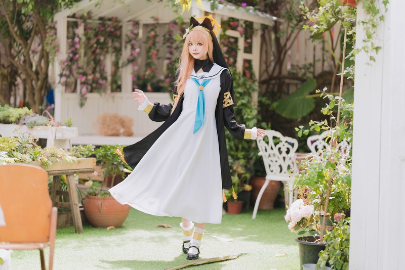 艾西Aiwest 碧蓝档案伊落玛丽修女Cosplay写真图集 修女主题高清图集 33P (98.4M)插图