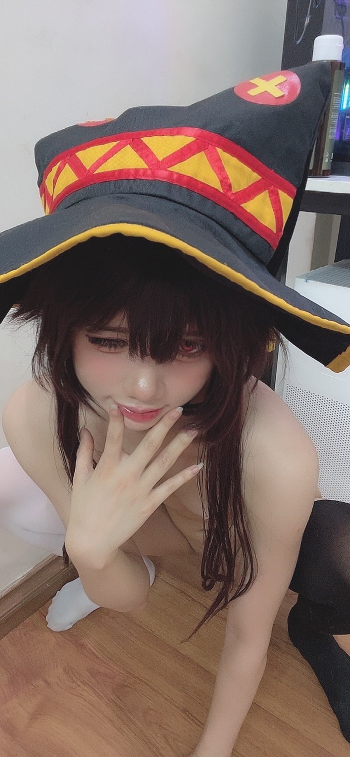 PoppaChan Megumin Cosplay (Konosuba) – 128 Photos 12 Videos 1.01GB插图2