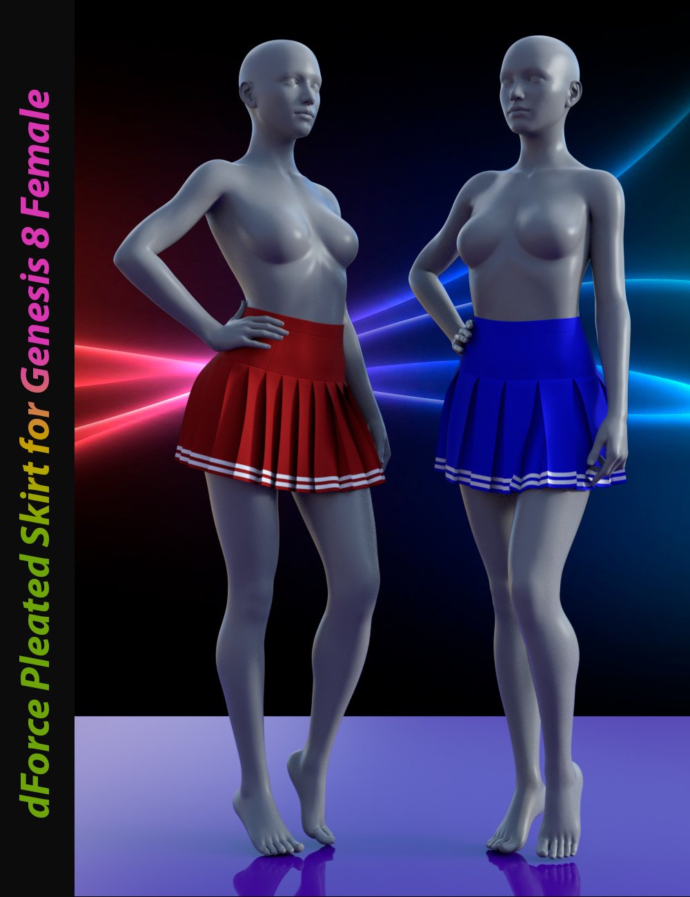 dForce Pleated Skirt for G8F